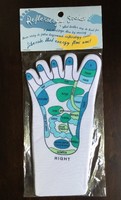 Reflexology Socks - Reflexology Zones Marked. 1 Pair Reflexology Socks - Reflexology Zones Marked. 1 Pair
