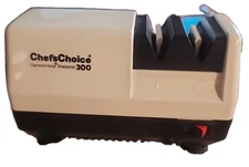 Chef's Choice Diamond Hone Electric Knife Sharpener Model #300 No Box Or Manual