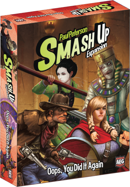 Smash up Oops You DID It Again Board Game Alderac Entertainment 