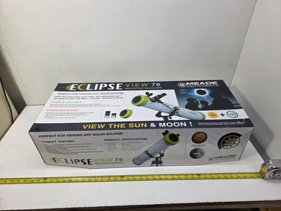 Meade Instruments Eclipse View 76 Reflector Telescope SUN MOON