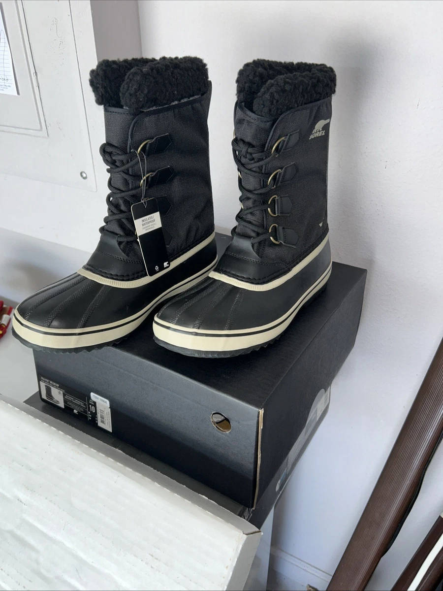 Sorel Ice Pac Winter Boots Men’s 13 Waterproof Leather Removable Felt Liner NWT Sorel Pac In Men main image 3