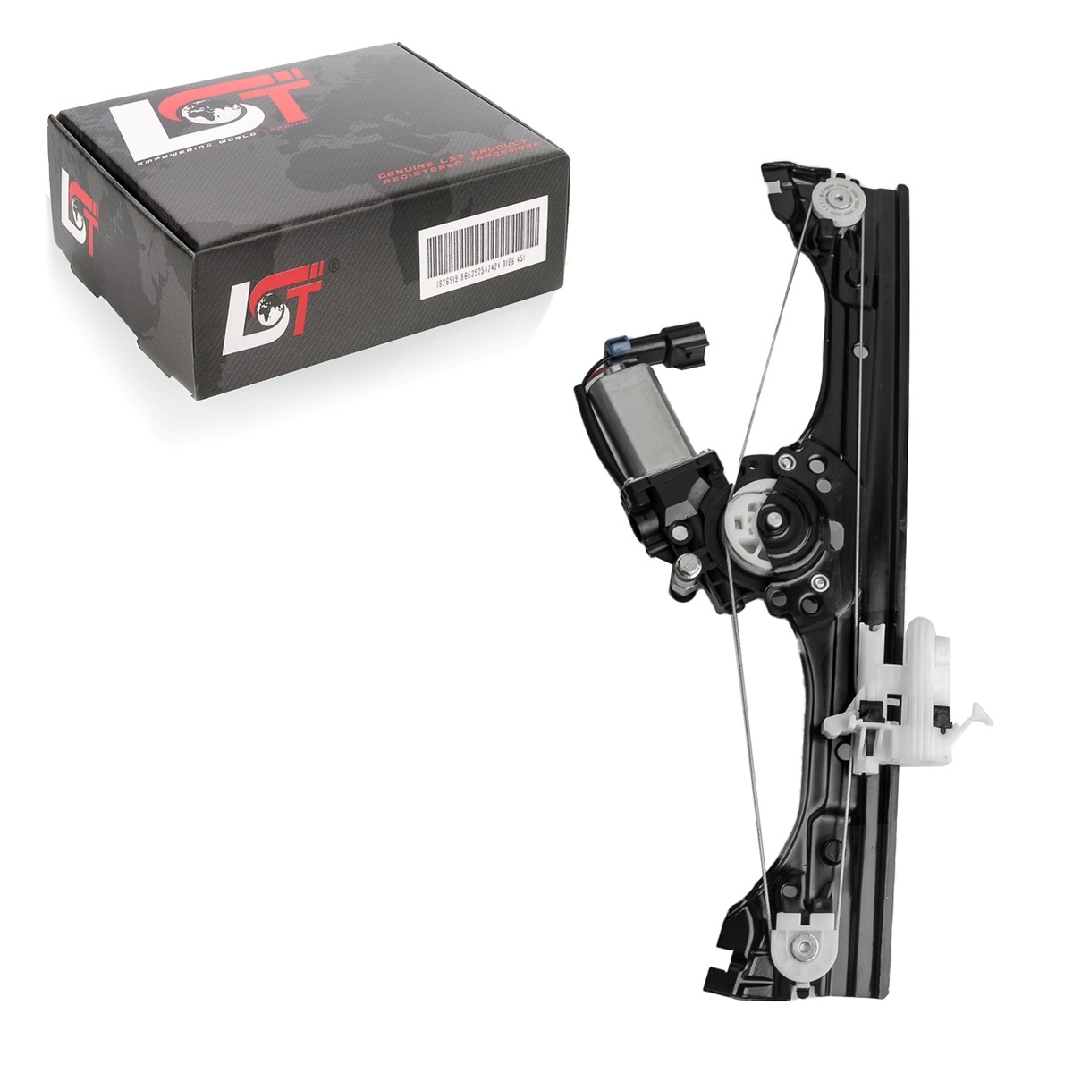 Electric Window Lifter Front Left with Motor for Fiat 500 500C 312 Abarth 2007-