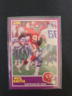 1989 Score Supplemental - Neil Smith #407S (RC)
