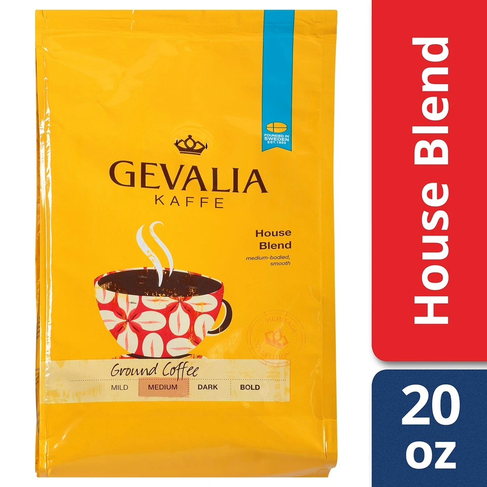 Café molido tostado mediano (bolsa de 20 oz) Foto 2 de 4