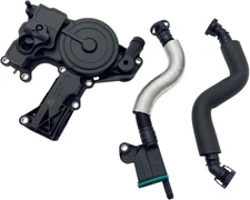 06H103495A PCV Valve Oil Separator Engine Crankcase Vent Black 