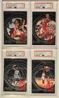 4 Card Lot Michael Jordan Experience 23 Nights Jumbo Card Graded PSA 9 Mint