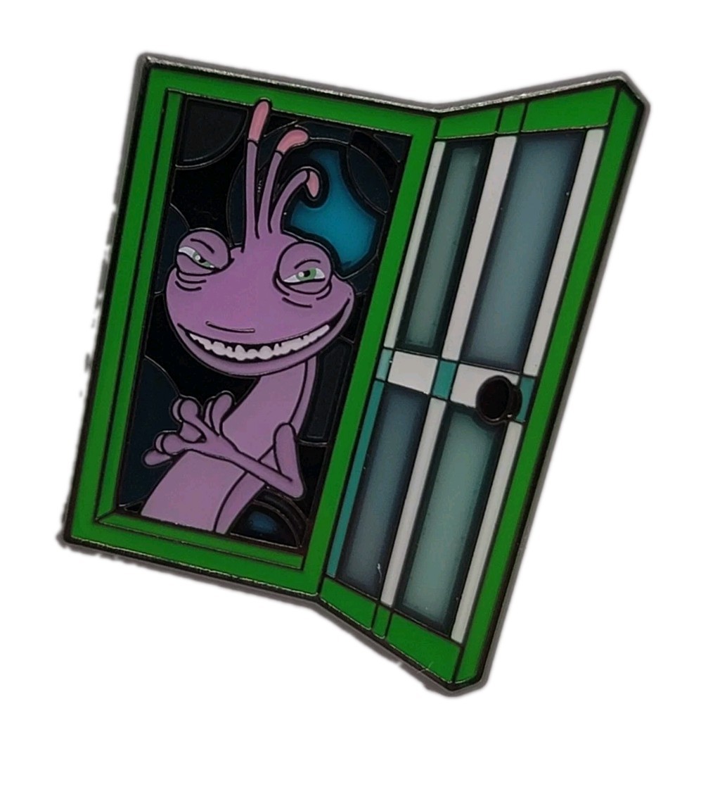 Disney Loungefly Pin Stained Glass Mystery Monsters Inc Randall Boggs #188540