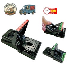 Jawz Indoor Plastic Mouse Traps 2-Pack: Safe No-Touch Disposal  Instant Kill