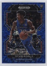 2022-23 Panini Prizm Draft Picks Blue Circles Prizm Ochai Agbaji #67 3wu