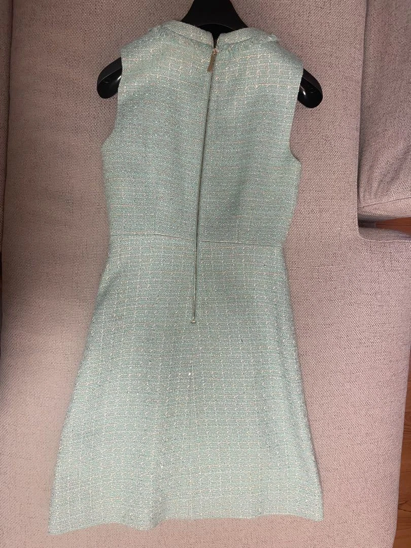 Abito Kate Spade in tweed verde come nuovo