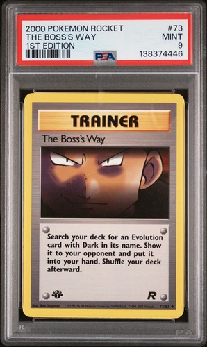 The Boss's Way (1st Edition) graded PSA 9 for sale on eBay