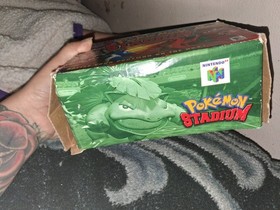 Pokemon Stadium N64 Nintendo 64 CIB with Transfer Pack MINTY Big Box