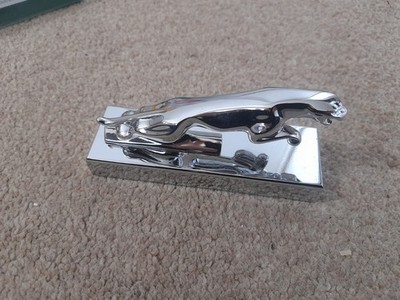 NEU JAGUAR SPRINGENDE KATZE LEAPER SCHREIBTISCH ORNAMENT BRIEFBESCHWERER XJR S X E F-TYPE XJS XK8