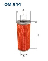 Filtron ÖLfilter OM 614 FüR Alfa Romeo Jaguar Moskvich GAZ