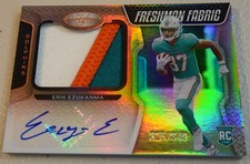 2022 Certified Football Freshman Fabric Erik Ezukanma RPA # /349