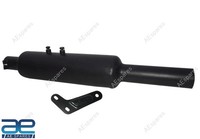 FüR Royal Enfield Classic 350 500 UCE Modelle Kurzer AuspuffdäMpfer Schwarz