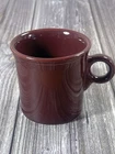 HLC Fiestaware Claret O Ring Handle Coffee Mug Cup 10oz Fiesta