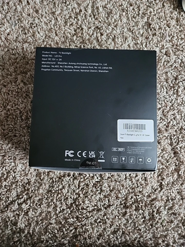 FFJ TV LED Backlight, 14.7ft Cuttable TV Lights That Change with TV for 55-65 In - Image 2 of 3