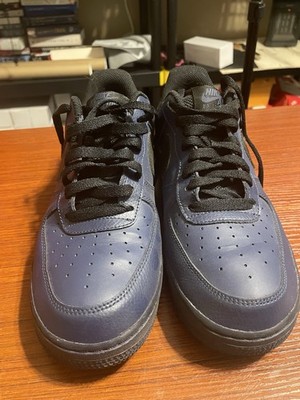 Nike Air Force 1 Low Midnight Navy Black Men s 8 Sneakers 315122-423