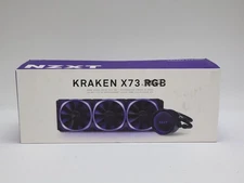 NZXT Kraken X73 RGB 360mm AIO Liquid Cooler - AER Fans - OPEN BOX - READ DESC