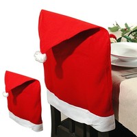 Stuhlhusse NikolausmüTze 50X60 WeihnachtsmüTze Nikolaus Weihnachten StuhlüBerzug