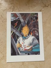 CARTE POSTALE 15X10 TINTIN