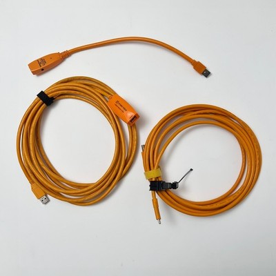 Tether Tools USB 3.0 Cable & TetherBoost Pro Core Controller Bundle   Orange