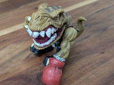 1996 Mattel Extreme Dinosaurs T-Bone Action Figure Repaired Arm Custom