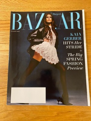 Harper s Bazaar Magazine Feb 2026 Kaia Gerber Hits Her Stride Spring Fashion