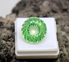 9 Ct Natural Parti Sapphire Round Cut Certified Sri Lanka Loose Gemstone