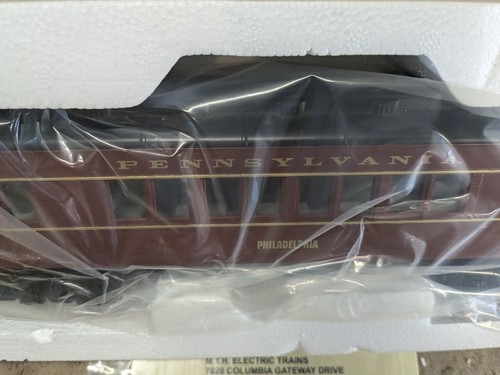 Rail King Rugged Rails Pennsylvania PRR Philadelphia Pass. Car From Set 33-6237 - Picture 6 of 21