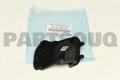 52127BZ780 Genuine Toyota COVER FR BUMPER HOL 52127-BZ780 | eBay