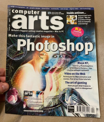 Computer Arts Magazine Issue 30. April 1999. Photoshop, Video On The Web.