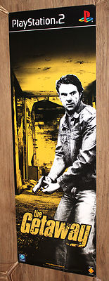 The Getaway very rare Promo Poster 100x34cm Playstation PS 2 | eBay