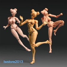 US Romankey 1:12 Super Flexible 6 inch Female Action Figure Head 6" Body Toys