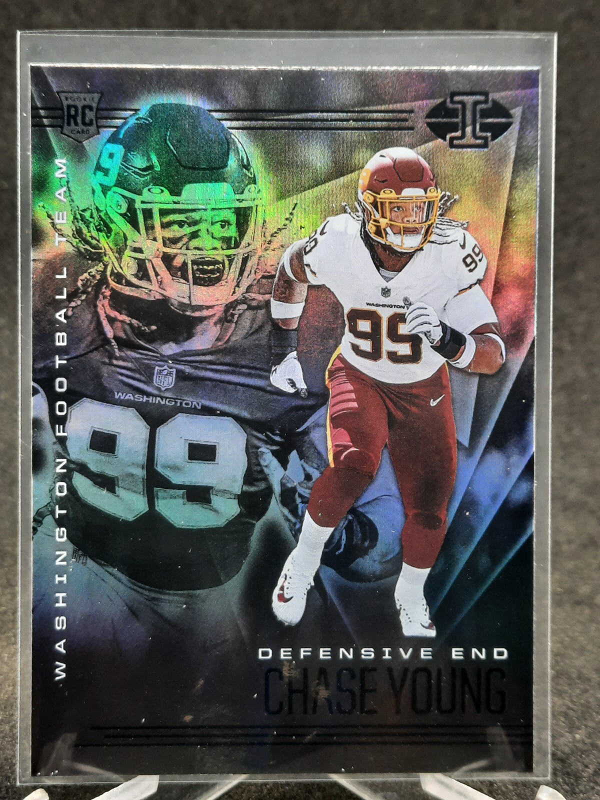 Chase Young 2020 NFL Illusions Football - Rookie  RC #25 - Washington Commanders