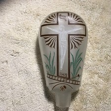 glass holy water bottle