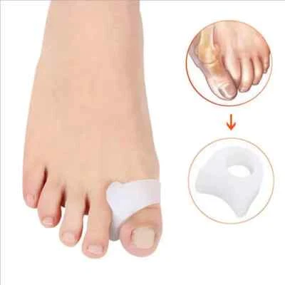 Toe Separator Soft Gel Bunion Spreader Corrector Big Toe Pain Relief Gel 1Pair