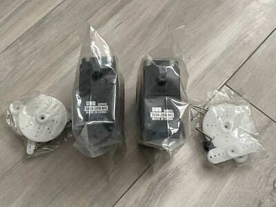 LOT OF 2 - GWS S688-2BB/MG Heavy Duty Servo 5.64oz 333oz In Torque JR PLUG