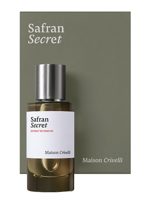香水(ユニセックス) Maison Crivelli Safran Secret 50ml Maison Crivelli Safran Secret Extrait 50ml / 1.7 oz Sealed