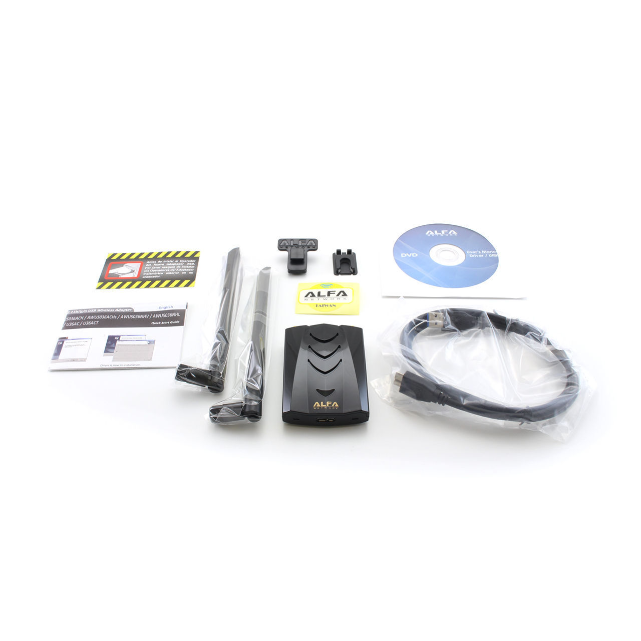 hacer clic Ingenieros llamada Alfa AWUS036ACH AC1200 WiFi USB 3.0 Adapter Kali Linux Compatible | eBay