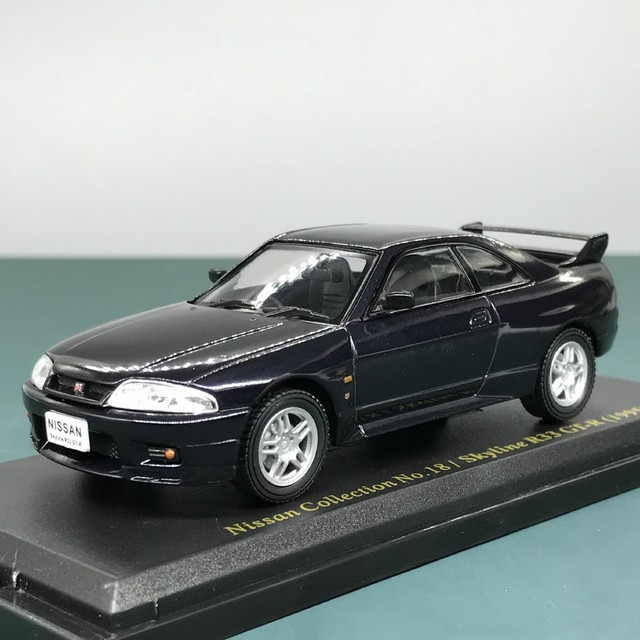 Nissan Meisha Famous Car Collection Skyline Gt R 1995 R33 Miniature Car Hachette For Sale Online Ebay