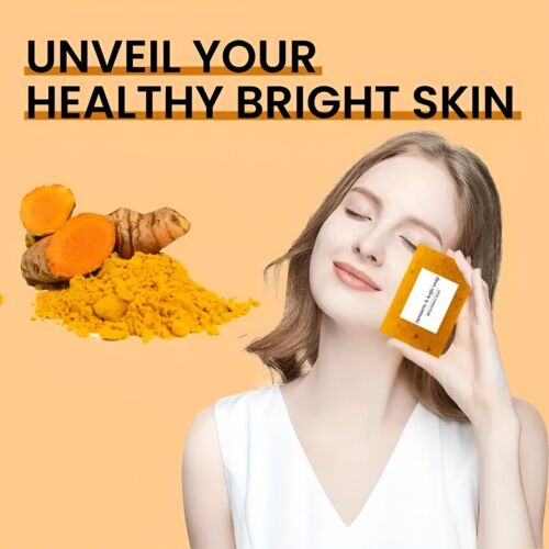 Kojic Acid Turmeric Brightening Soap – Natural Skin Glow Formula - Picture 5 of 8