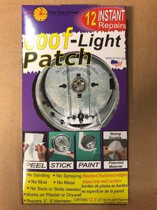 Lot Of 2 Stepsaver Products Self Adhesive Goof Light Patch Smooth
