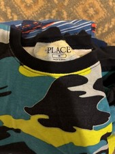 The Children Place Kids Boys Cotton 2Pc. Pajama Set Pants Long Sleeve T-Shirt 16