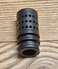 Steel 9mm Recoil Compensator Steel Muzzle Brake fits 1/2X28 TPI