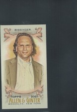 2021 TOPPS ALLEN & GINTER BASEBALL MLB BUZZ BISSINGER #262 TRADING CARD MINI WOW
