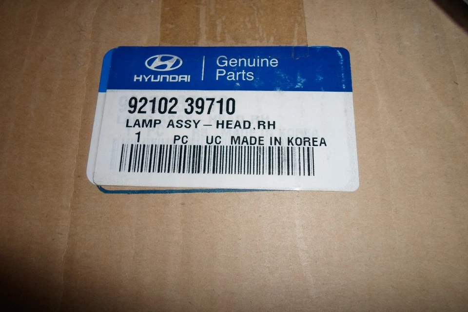 Оригинальная фара в сборе для 04–05 Hyundai XG300/350 — HID — только правая — 9210239710 - Изображение 2 из 4