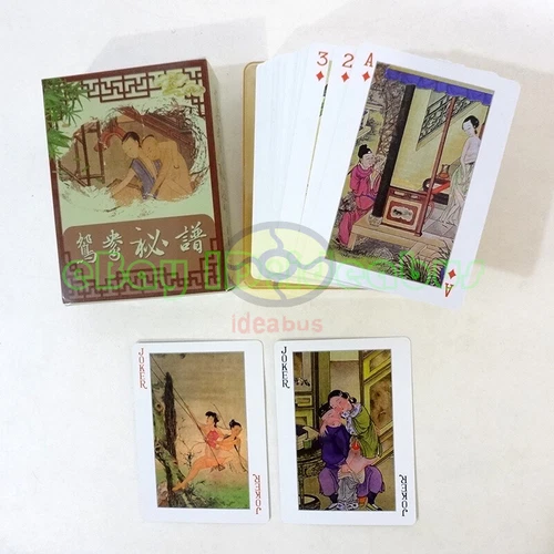 Playing card/Poker Deck 54 cards of The Erotica Art Ancient Porno Painting China