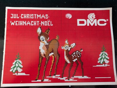 DMC Weihnachtsmusterbuch - Jul Weihnachten/ Weihnacht Noel gedruckt in Dänemark